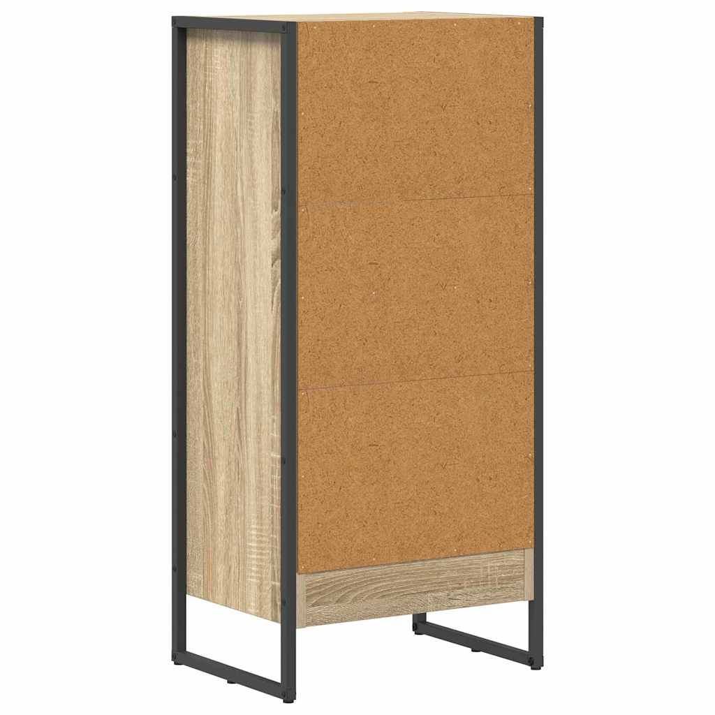 Bücherregal Sonoma 80 x 30 x 155 cm Holzwerkstoff
