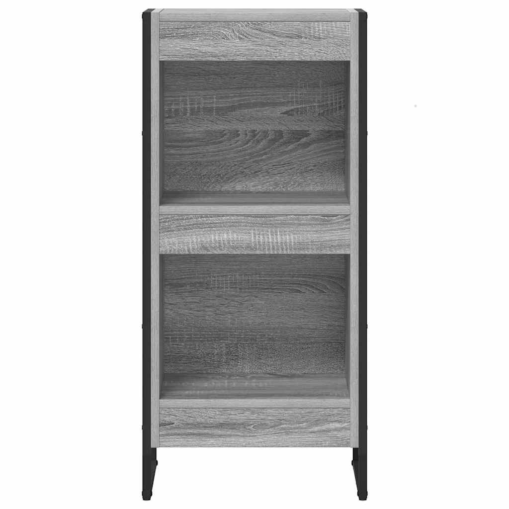 Bücherregal Graues Sonoma 80 x 30 x 155 cm Holzwerkstoff