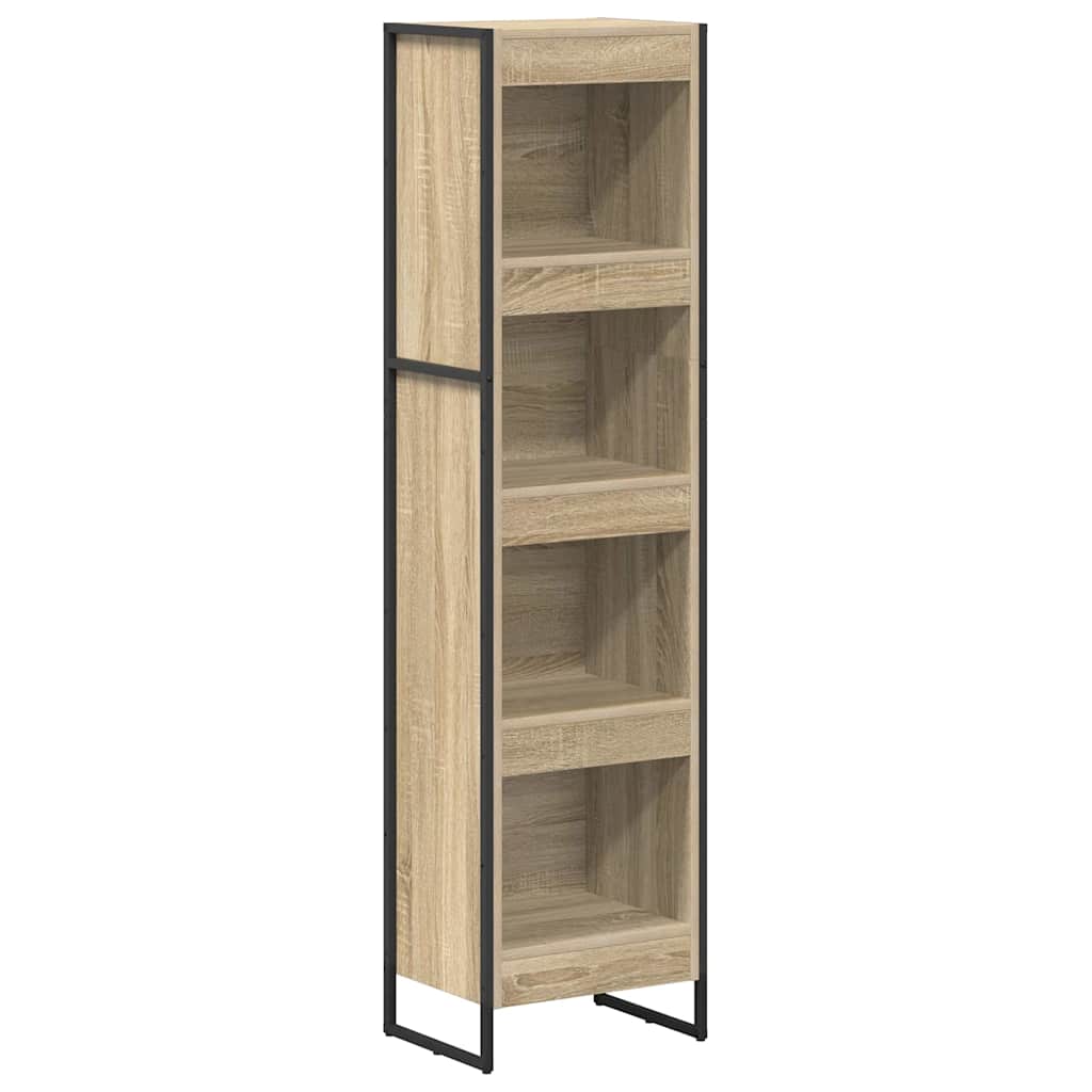 Bücherregal Sonoma 80 x 30 x 155 cm Holzwerkstoff