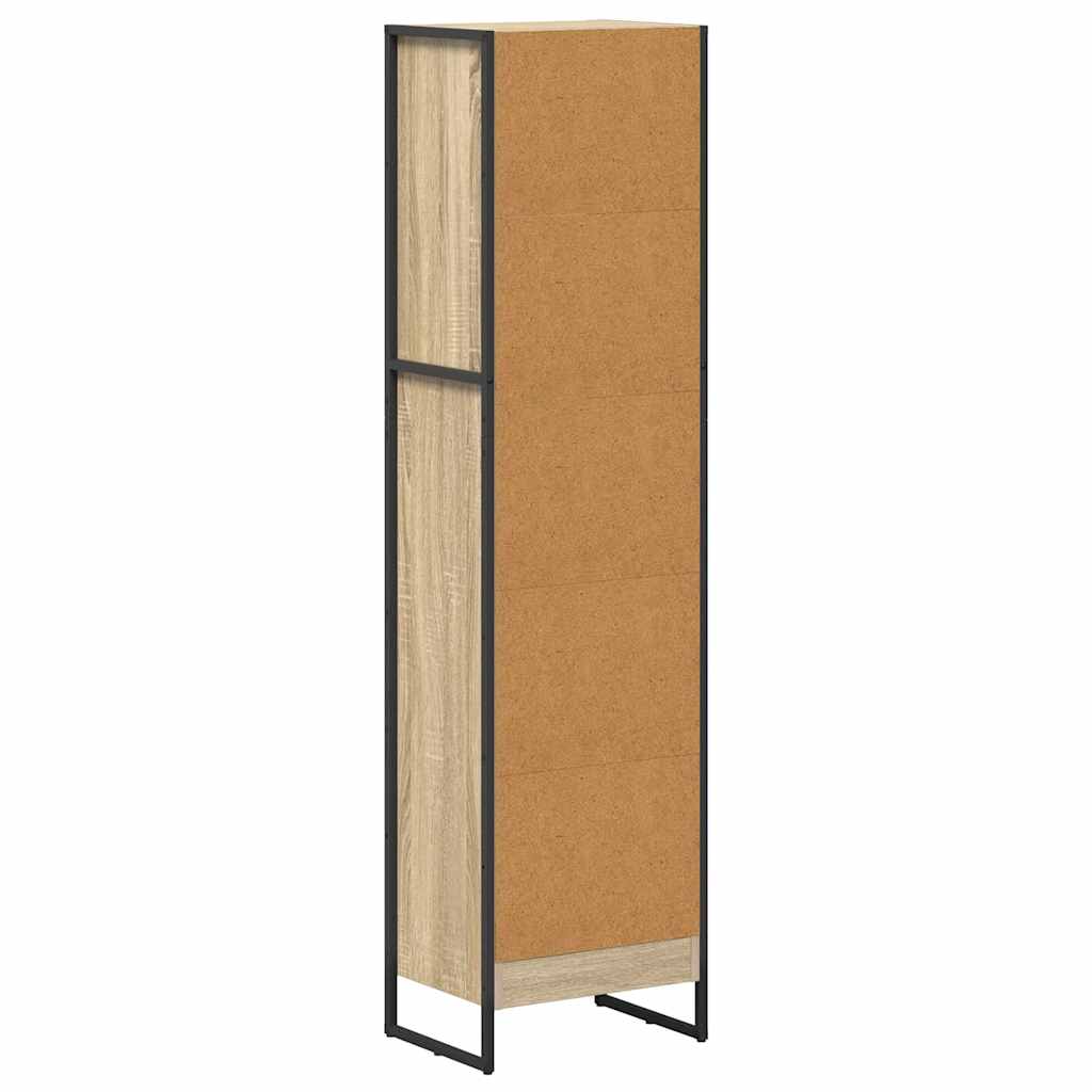 Bücherregal Sonoma 80 x 30 x 155 cm Holzwerkstoff