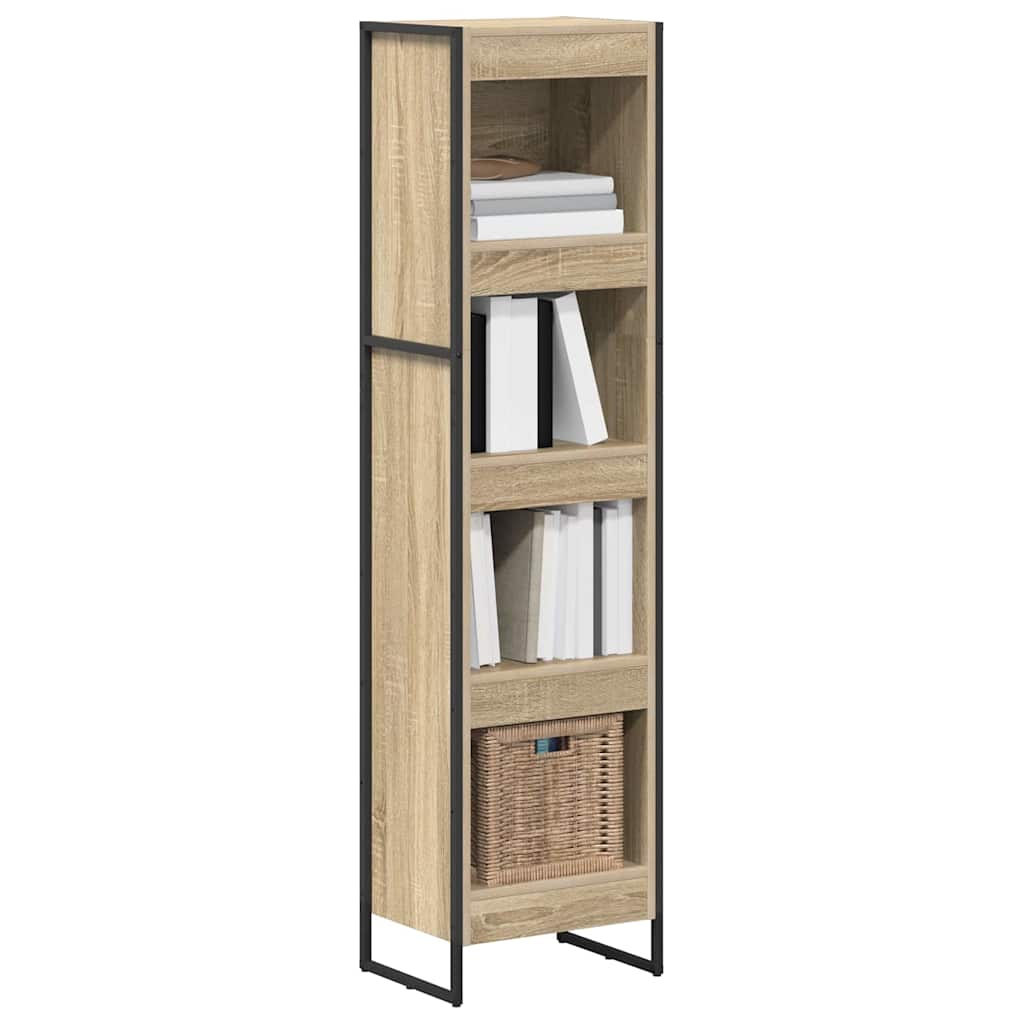 Bücherregal Sonoma 80 x 30 x 155 cm Holzwerkstoff