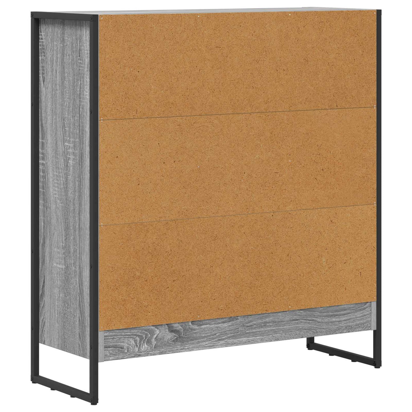 Bücherregal Graues Sonoma 80 x 30 x 155 cm Holzwerkstoff