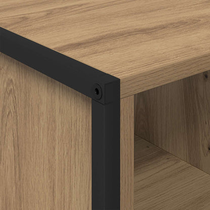 Couchtisch Kunsthandwerk Eiche 80 x 50 x 40 cm Holzwerkstoff