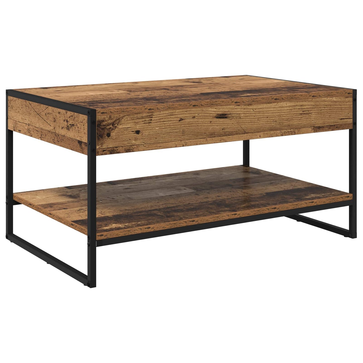 Couchtisch Altholz 80 x 50 x 40 cm Holzwerkstoff