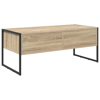 Couchtisch mit Schubladen Sonoma 100 x 46 x 40 cm Holzwerkstoff