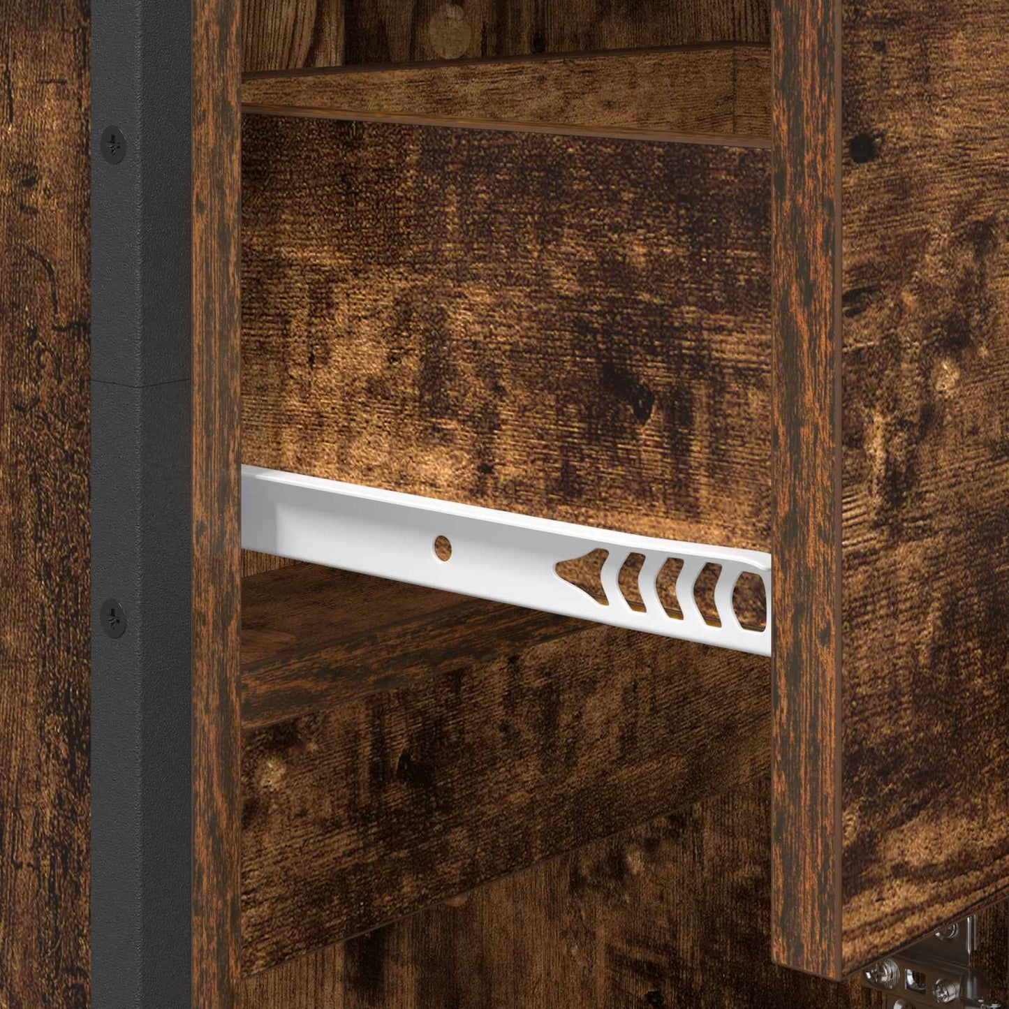 Badezimmerschrank Raucharbe 40 x 30 x 180 cm Holzwerkstoff