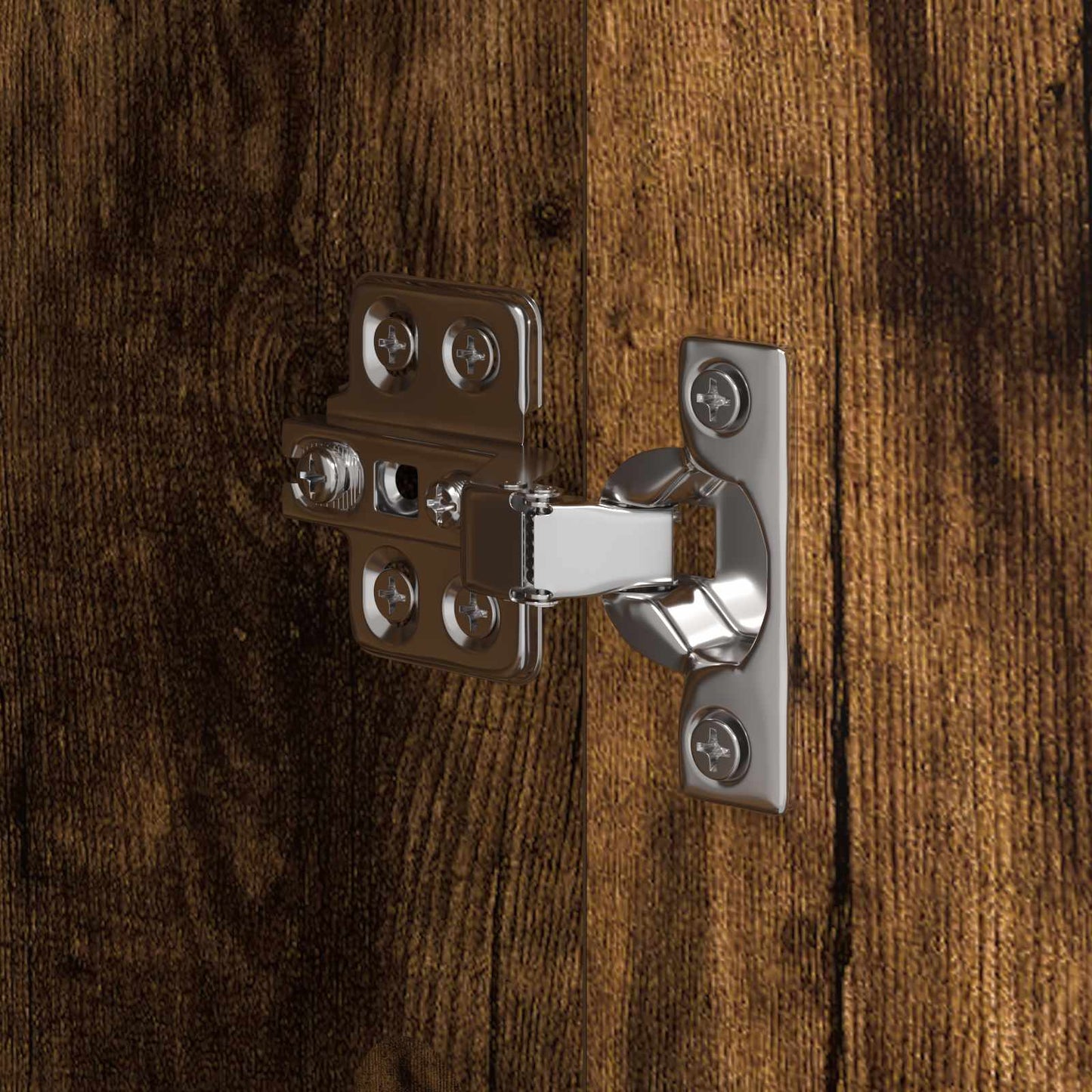 Badezimmerschrank Raucharbe 40 x 30 x 180 cm Holzwerkstoff