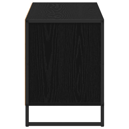 TV-Schränk Schwarz Eichen-Optik 100 x 36 x 49,5 cm