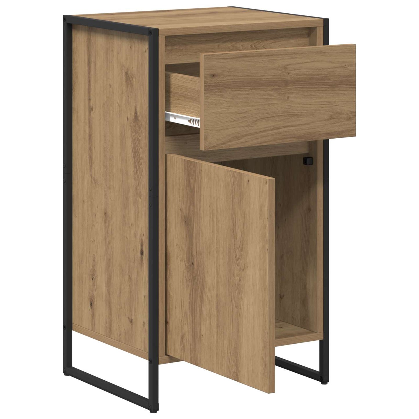 Sideboard Kunsthandwerk Eiche 81 x 36 x 150.5 cm Holzwerkstoff