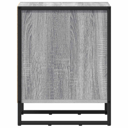 Nachttisch 2 pcs Graues Sonoma 39,5 x 30 x 50 cm Holzwerkstoff