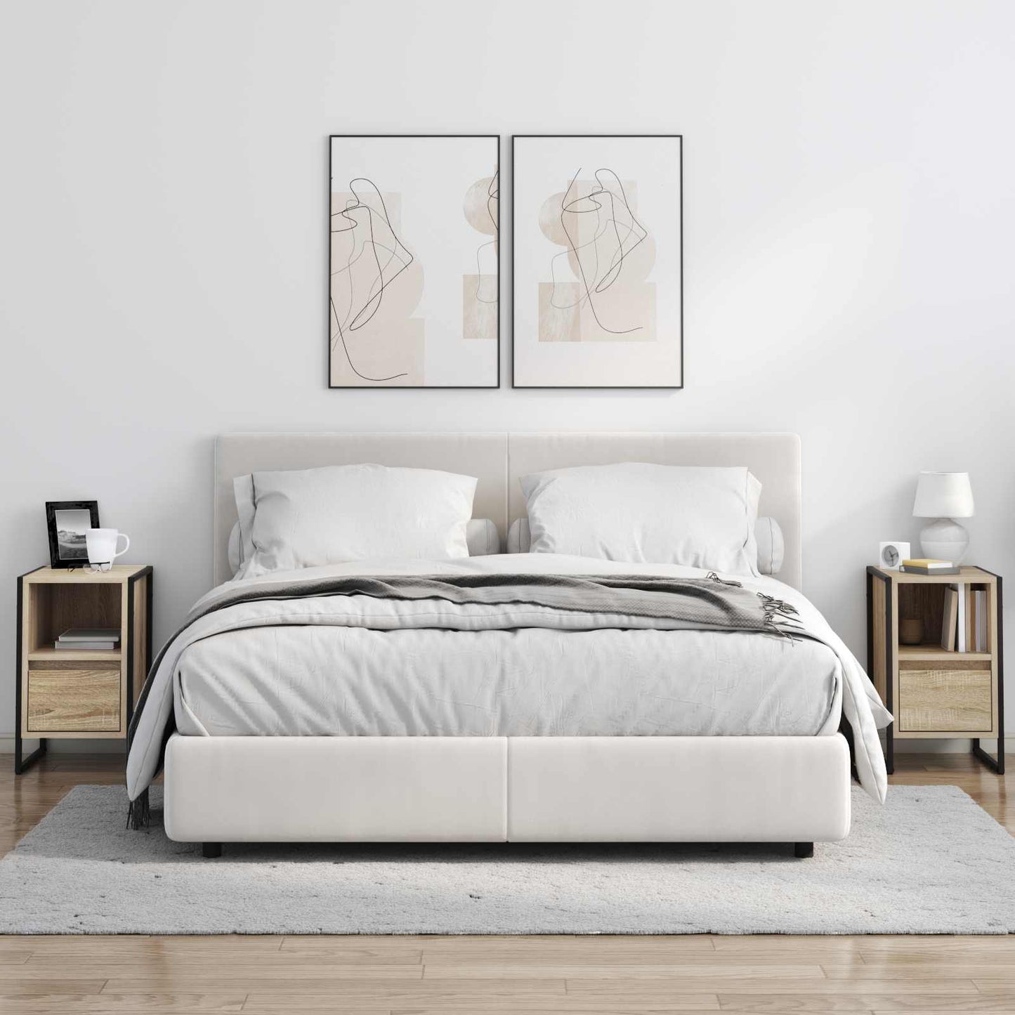 Nachttisch Sonoma 39,5 x 30 x 50 cm Holzwerkstoff