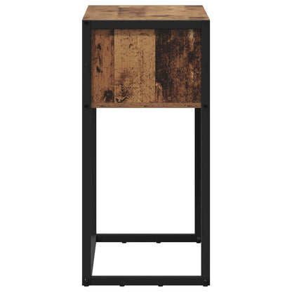 Beistelltisch Altholz 100 x 36 x 75 cm Holzwerkstoff