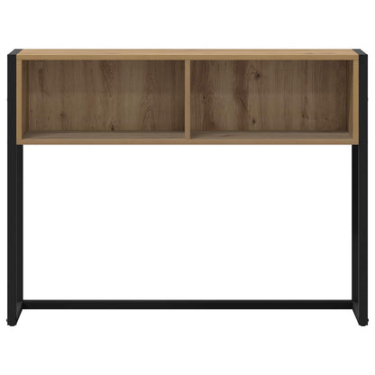 Beistelltisch mit Speicher Kunsthandwerk Eiche 100 x 36 x 75 cm