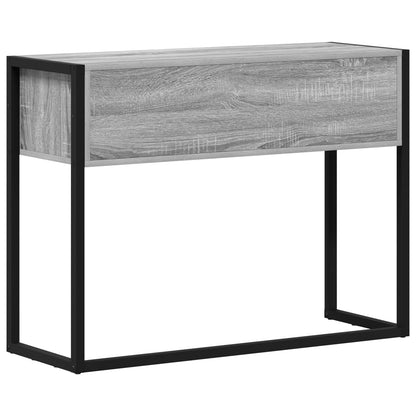 Beistelltisch Graues Sonoma 100 x 36 x 75 cm Holzwerkstoff