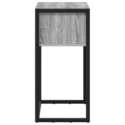 Beistelltisch Graues Sonoma 100 x 36 x 75 cm Holzwerkstoff