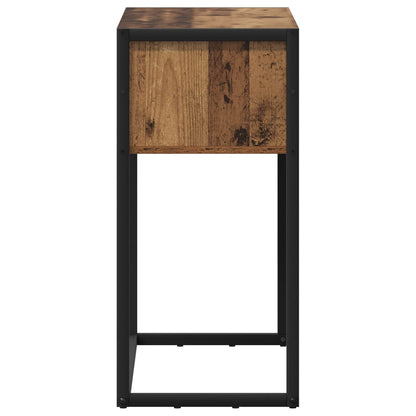 Beistelltisch Altholz 100 x 36 x 75 cm Holzwerkstoff