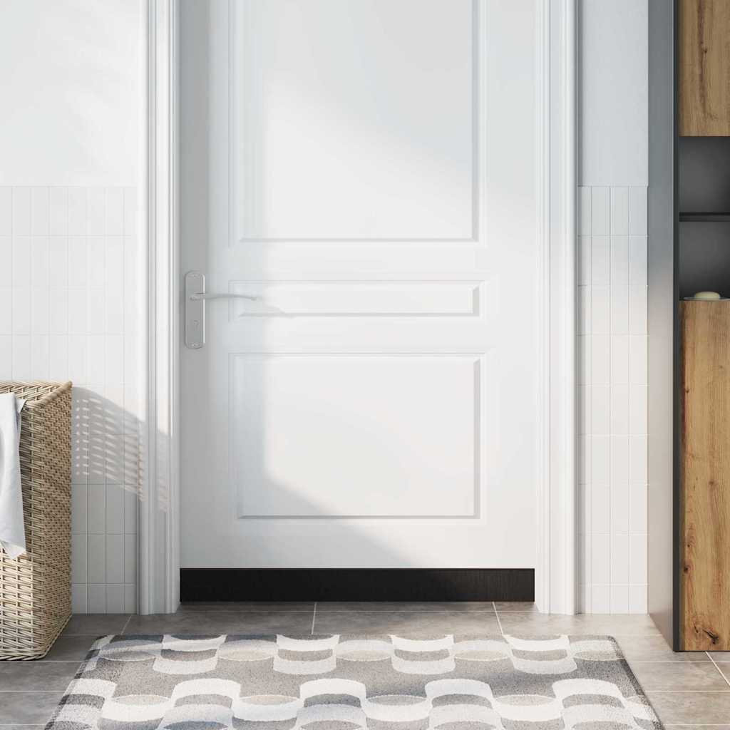 Aufsteck Türbürstendichtungen 6 pcs Braun 100 cm