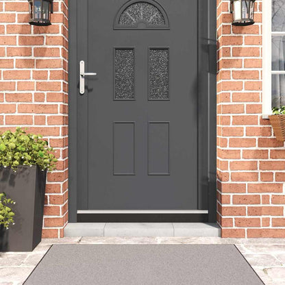 Selbstklebende Türbürstendichtungen 6 pcs Silber 100 cm