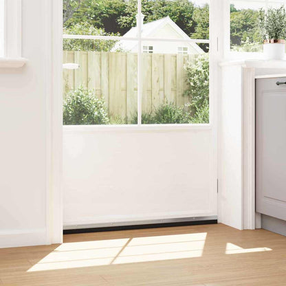 Aufsteck Türbürstendichtungen 6 pcs Silber 100 cm