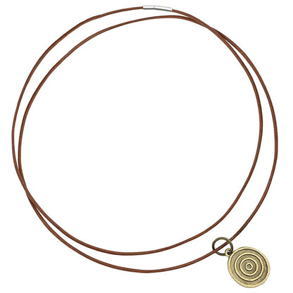 Leder Schnur Hellbraun Ø1,5 mm x 10 m Leder