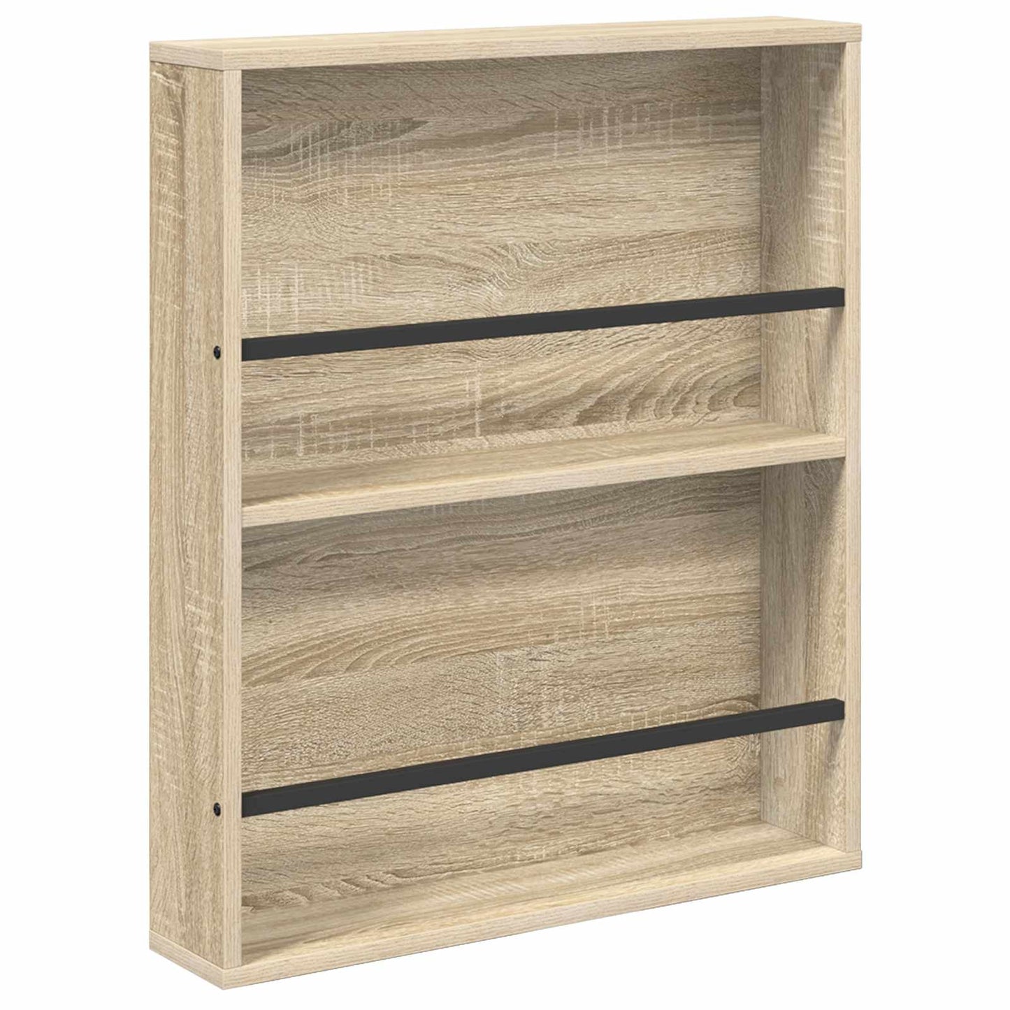 Magazinregal 2 pcs Sonoma-Eiche 60 x 12 x 70 cm Holzwerkstoff