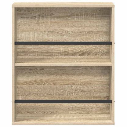 Magazinregal 2 pcs Sonoma-Eiche 60 x 12 x 70 cm Holzwerkstoff