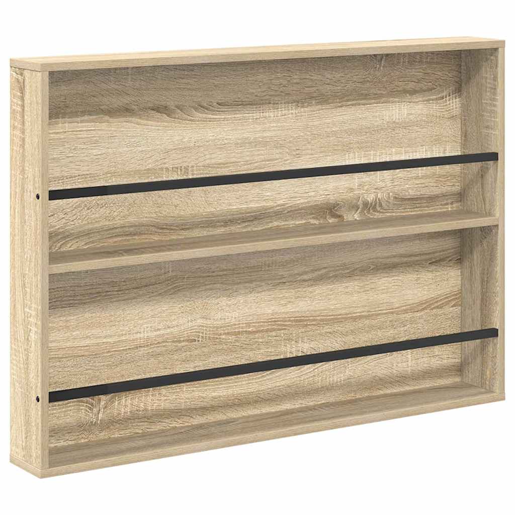 Magazinregal Sonoma-Eiche 100 x 12 x 70 cm Holzwerkstoff