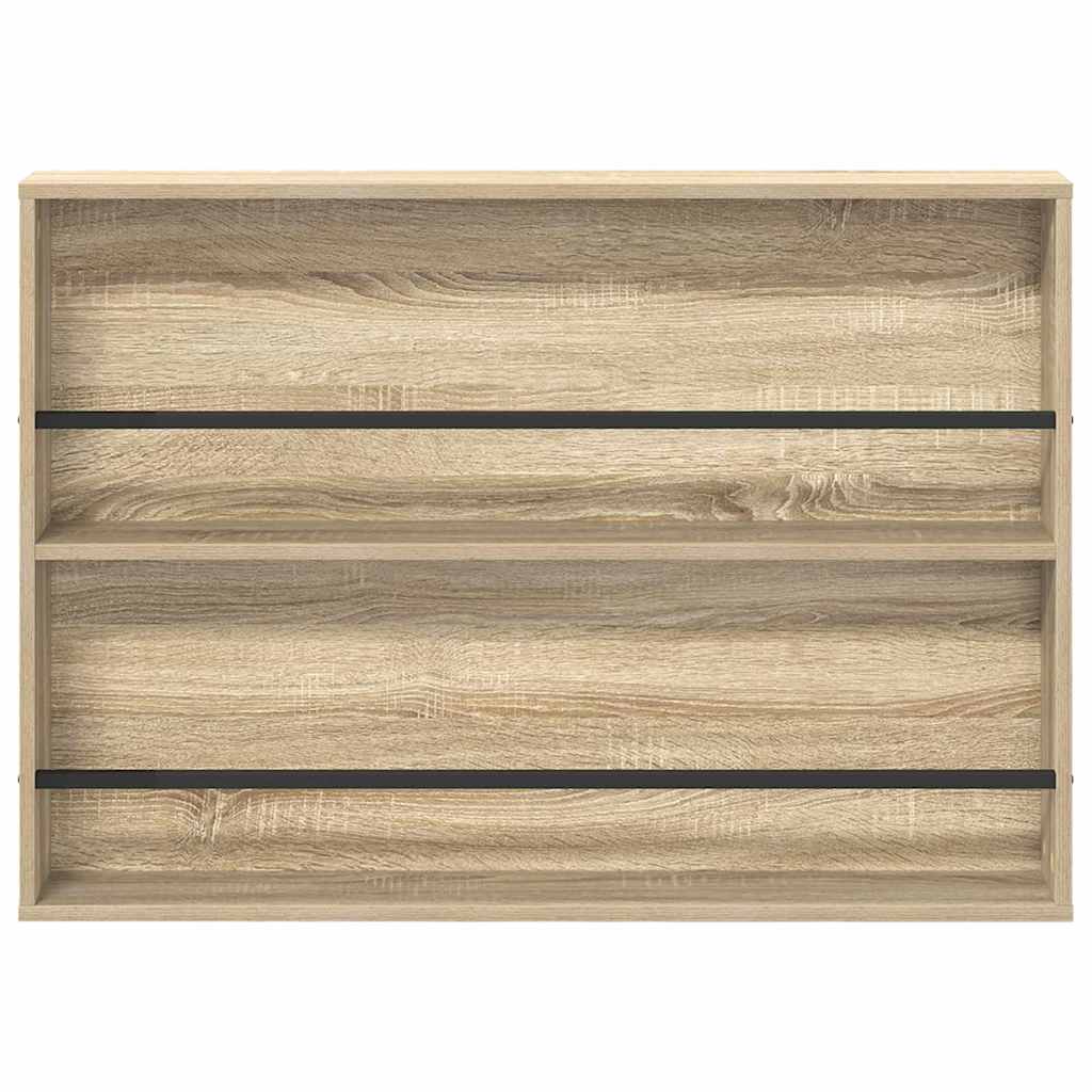 Magazinregal Sonoma-Eiche 100 x 12 x 70 cm Holzwerkstoff