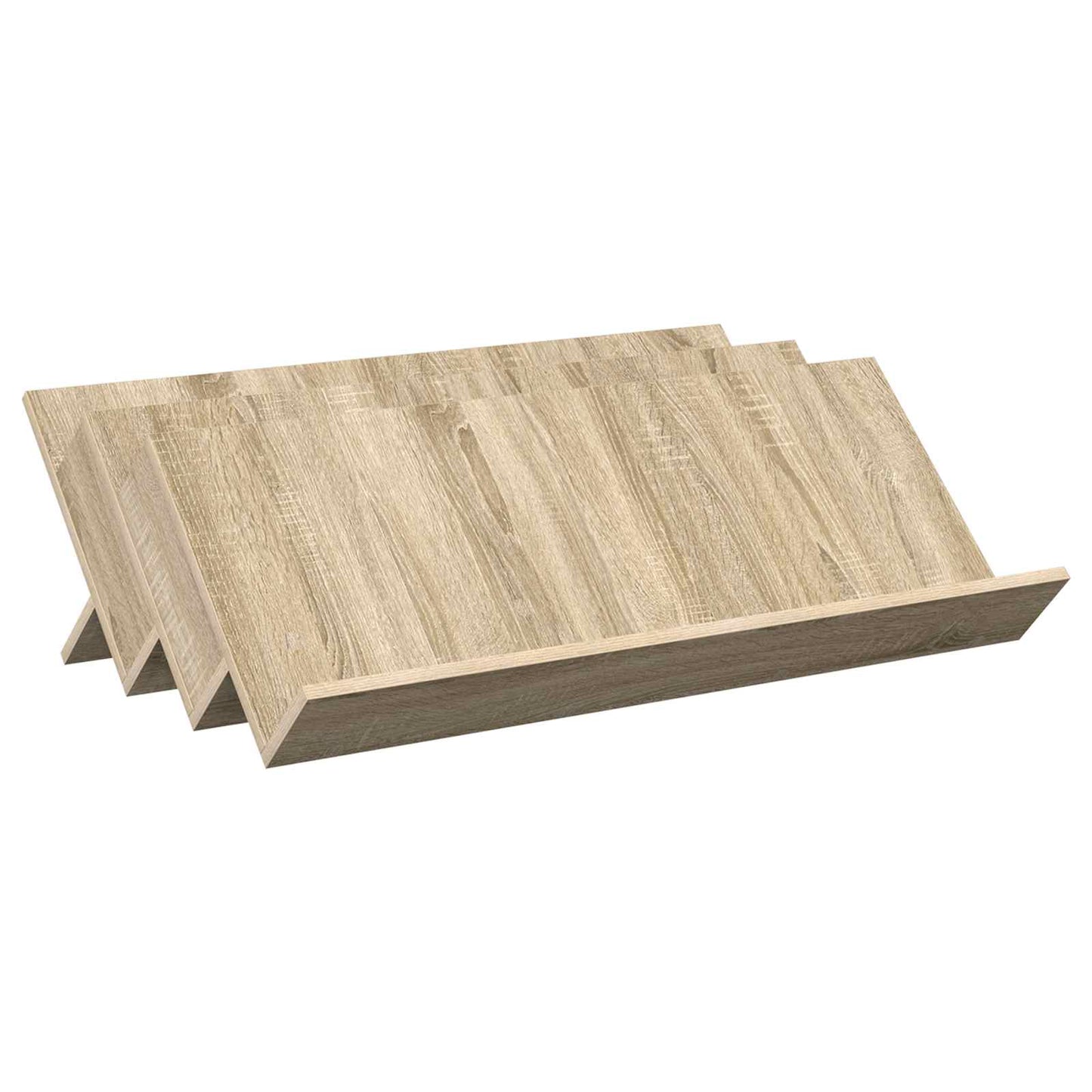 Magazinregal Sonoma-Eiche 90 x 53 x 28,5 cm Holzwerkstoff