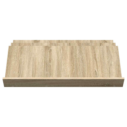Magazinregal Sonoma-Eiche 90 x 53 x 28,5 cm Holzwerkstoff