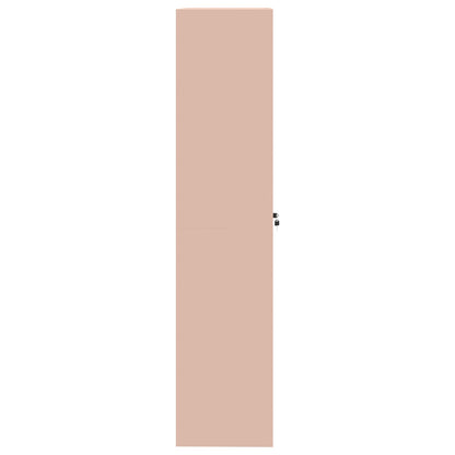 Aufbewahrungsschrank Rosa 90 x 40 x 180 cm Stahl