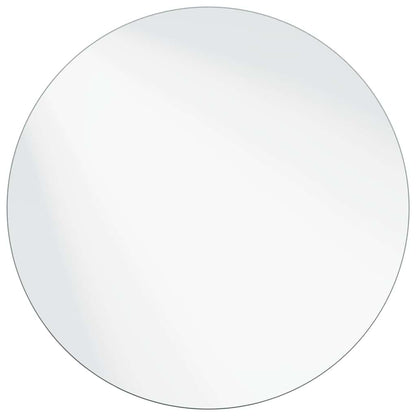Wandspiegel Rund Ø 60 cm Gehärtetes Glas