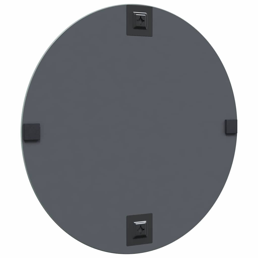 Wandspiegel Rund Ø 60 cm Gehärtetes Glas