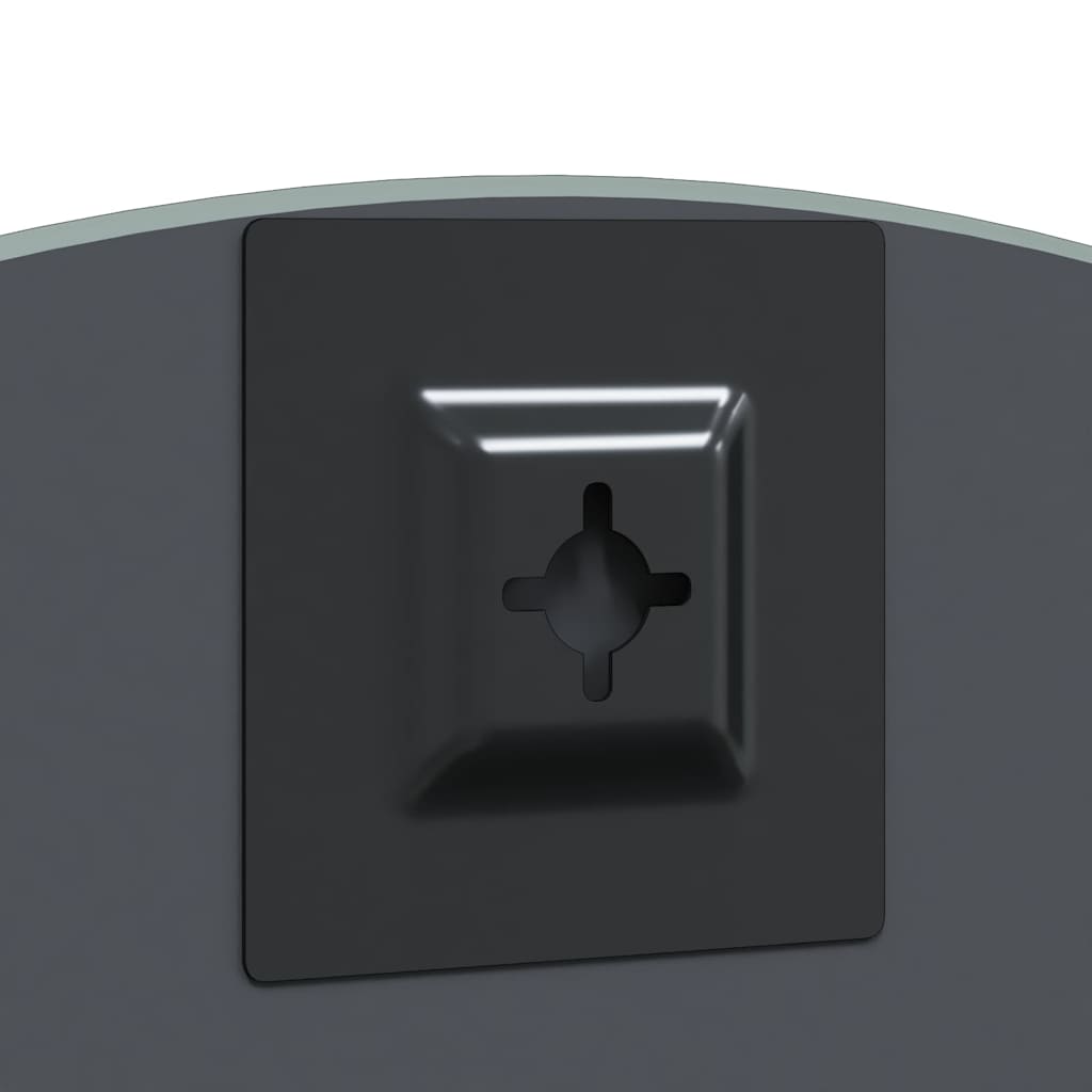 Wandspiegel Rund Ø 70 cm Gehärtetes Glas