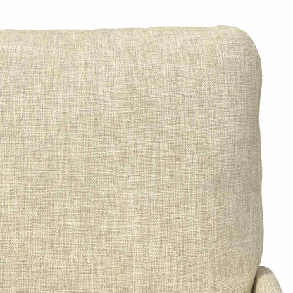 Sofas mit Kissen 55cm Creme Sperrholz