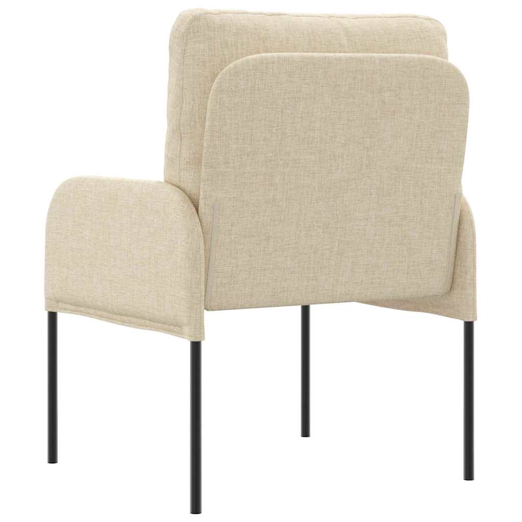 Sofas mit Kissen 55cm Creme Sperrholz