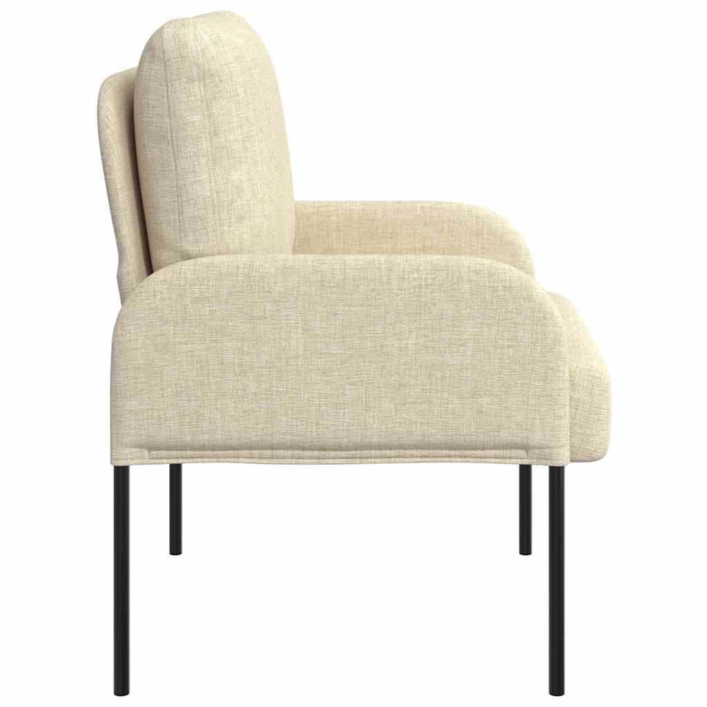 Sofas mit Kissen 55cm Creme Sperrholz