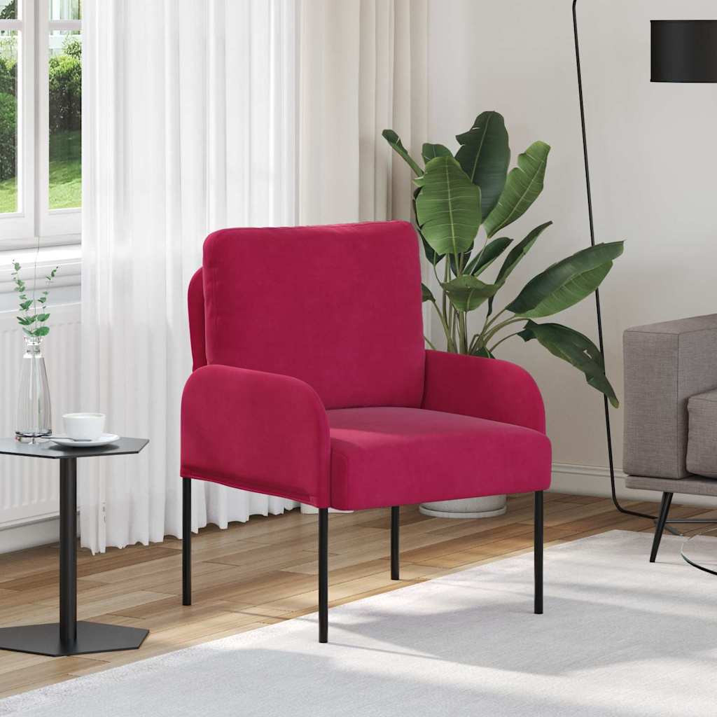 Sofas mit Kissen 55cm Weinrot Sperrholz