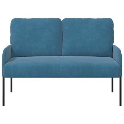 Sofas mit Kissen 110cm Blau Sperrholz