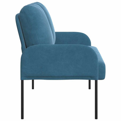 Sofas mit Kissen 110cm Blau Sperrholz
