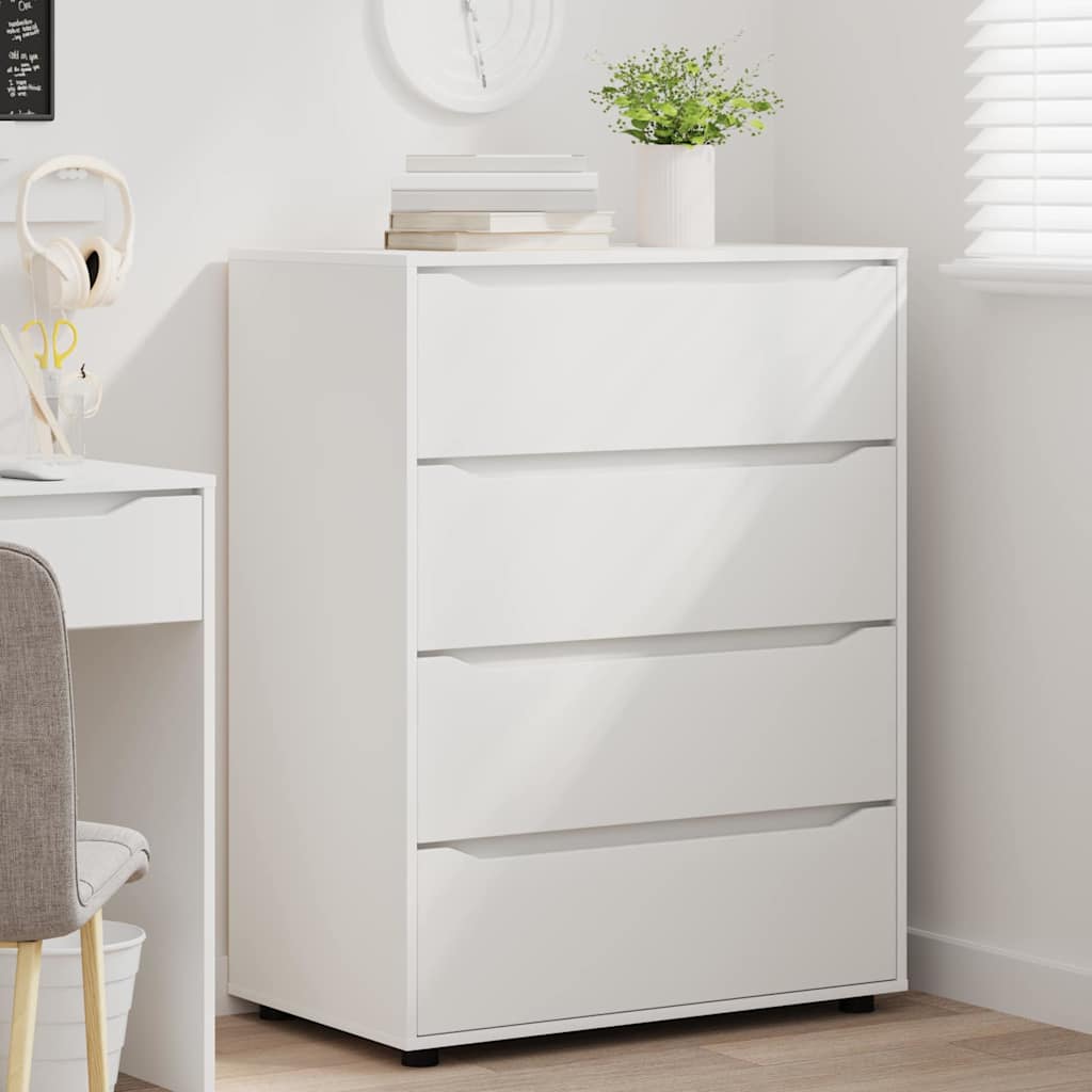 Stauraumschränke Weiß 80 x 48 x 105 cm Holzwerkstoff