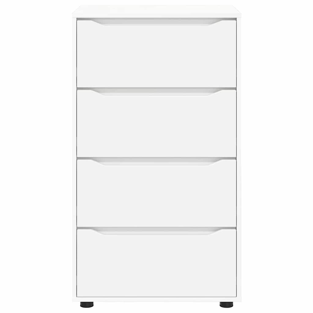 Stauraumschränke 2 pcs Weiß 60 x 48 x 105 cm Holzwerkstoff