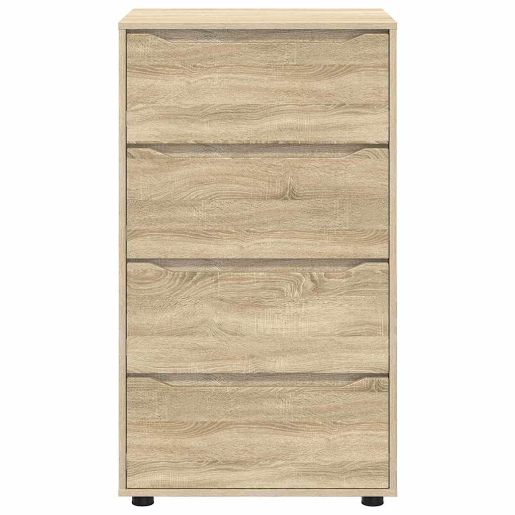 Stauraumschränke 2 pcs Sonoma-Eiche 60 x 48 x 105 cm