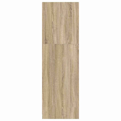 Badezimmerschrank Sonoma-Eiche 79,5 x 49 x 156 cm Holzwerkstoff