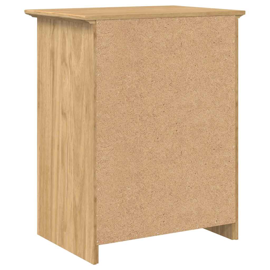 Nachttisch BODO Honigbraun 53 x 38,5 x 67 cm Holzwerkstoff