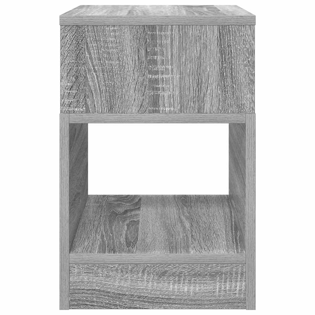 Beistelltisch Graues Sonoma 30,5 x 30 x 45 cm Holzwerkstoff