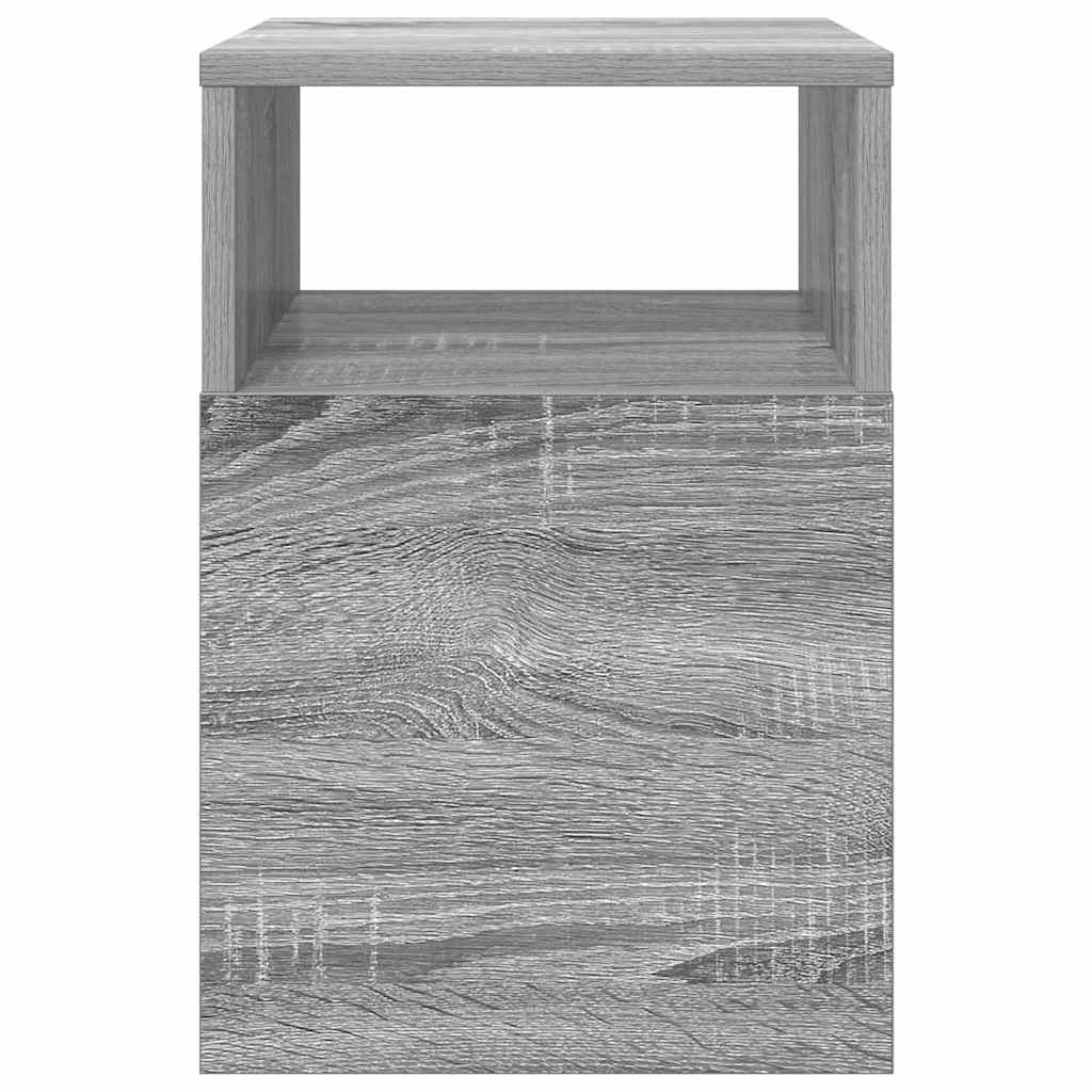 Beistelltisch Graues Sonoma 30,5 x 30 x 45 cm Holzwerkstoff