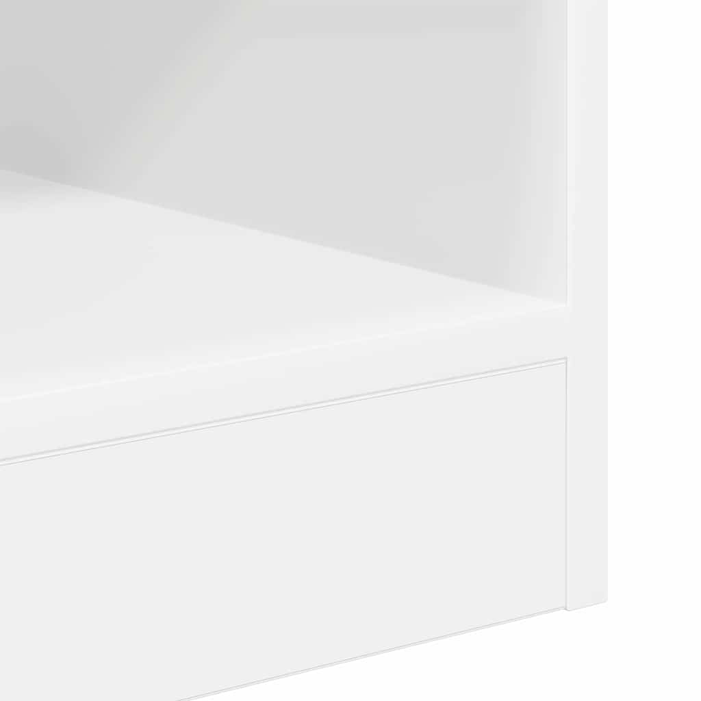 Beistelltisch Weiß 40,5 x 40 x 45 cm Holzwerkstoff