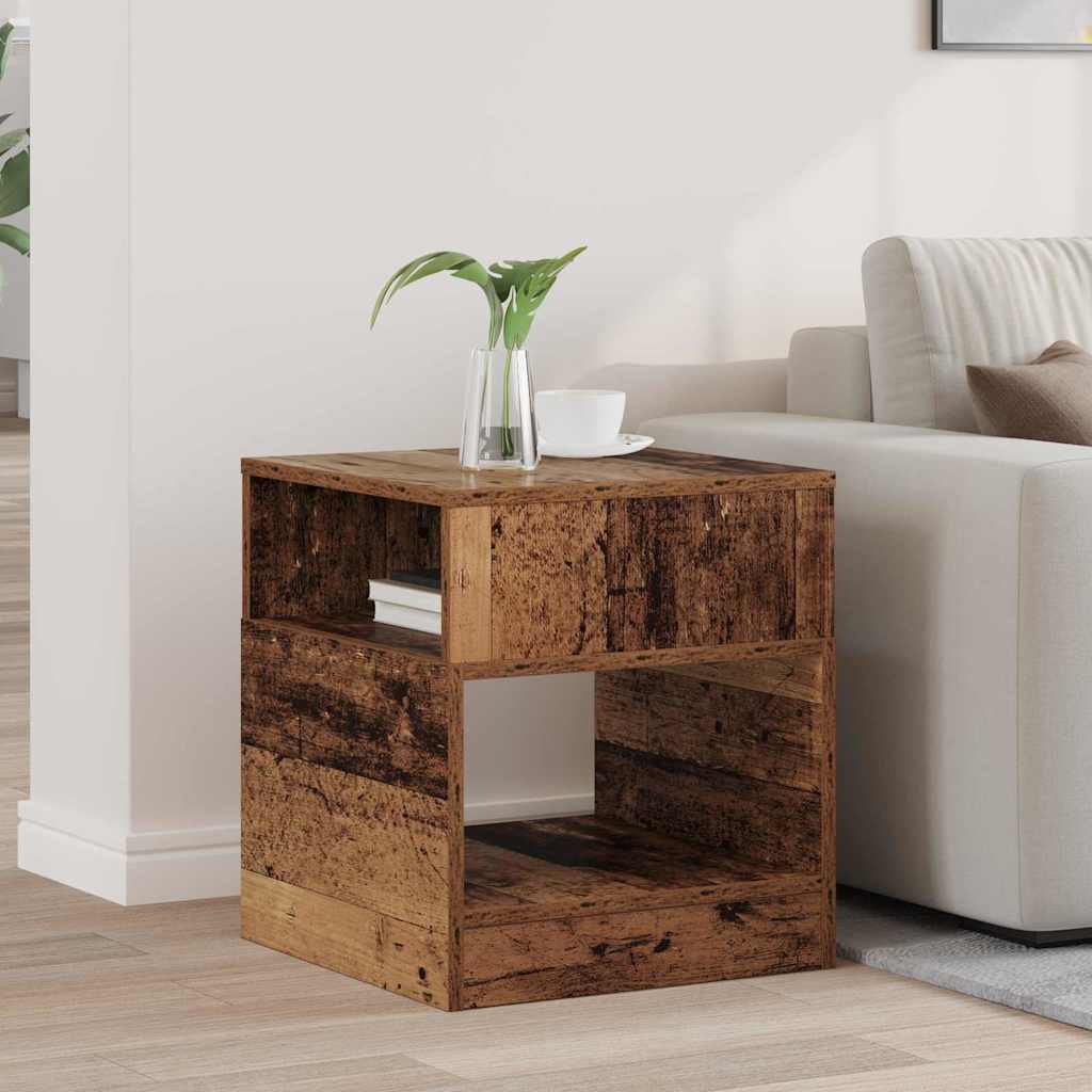 Beistelltisch Altholz 40,5 x 40 x 45 cm Holzwerkstoff