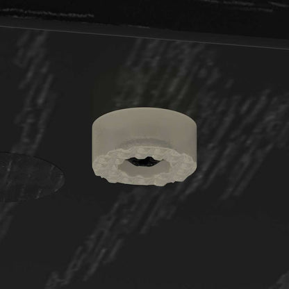 Beistelltisch Schwarz Eichen-Optik 30 x 30 x 56 cm